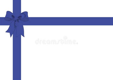 Blue Ribbon Border Clip Art