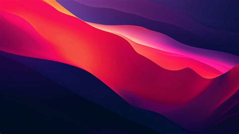 Abstract Waves Colorful Desktop Wallpaper - Abstract Wallpaper 4k