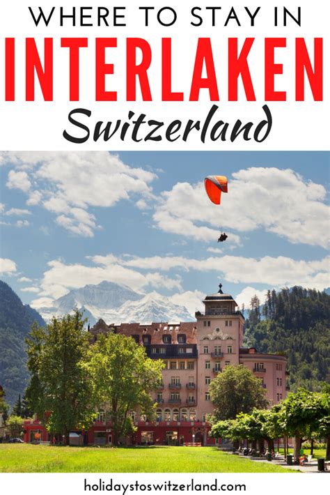 Best Hotels in Interlaken | Interlaken, Switzerland hotels, Switzerland ...