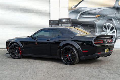 Dodge Challenger SRT Hellcat Redeye Black with 22inch Forgiato Maglia ...