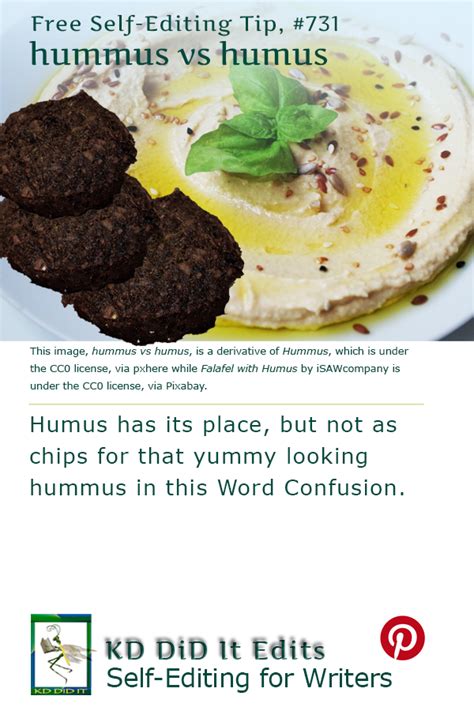 Word Confusion: Hummus versus Humus • KD Did It