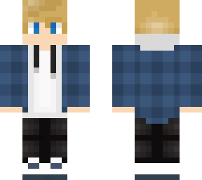 blonde hair blue eyes | Minecraft Skin