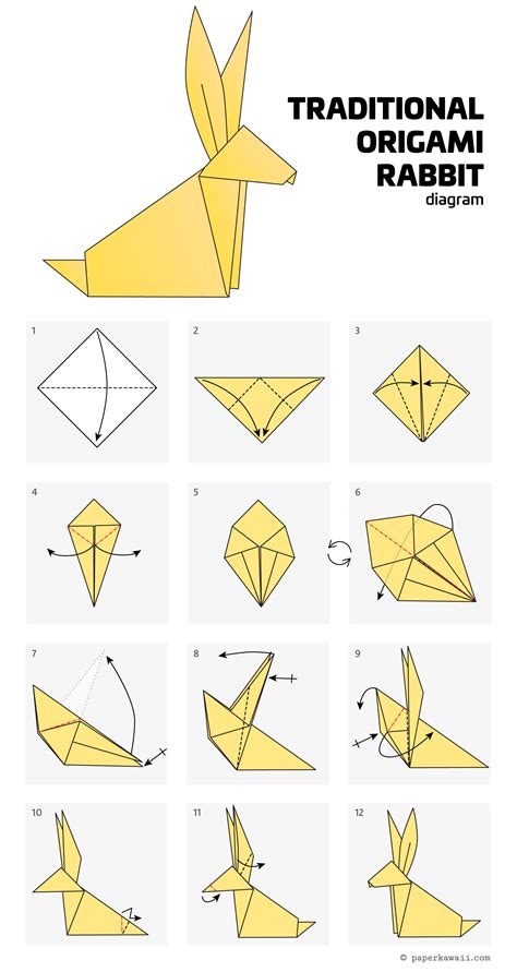 Origami Diagrams - Paper Kawaii