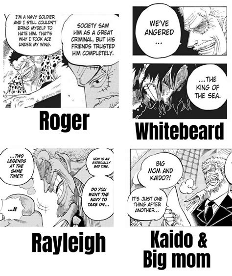 Garp's reaction to "legendary pirates" : r/OnePiece