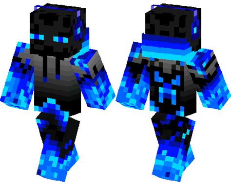 Blue Enderman Skin | Minecraft PE Bedrock Skins