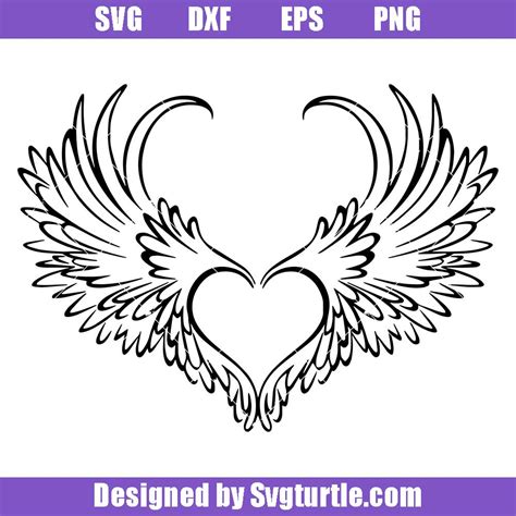 Angel Wings SVG Bundle Wings SVG Angel SVG In Loving | napmexico.com.mx