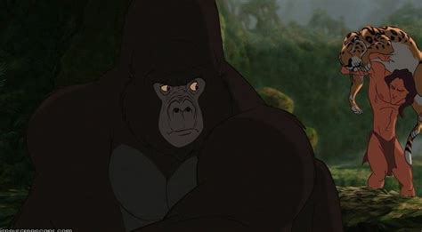 Kerchak Tarzan Angry