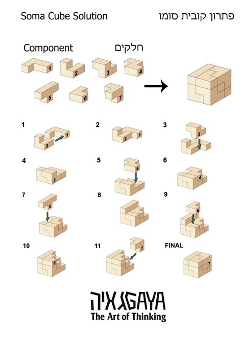 Soma Cube Small Size – Gaya-Game