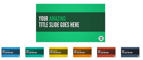 Free PowerPoint Title Slide Templates :: Behance