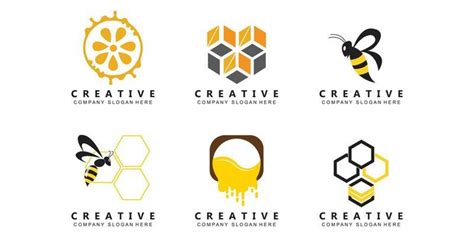 Bee Logo Vector Art, Icons, and Graphics for Free Download