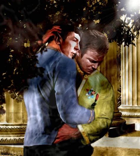 Kirk and Spock love by lynkshadow on DeviantArt