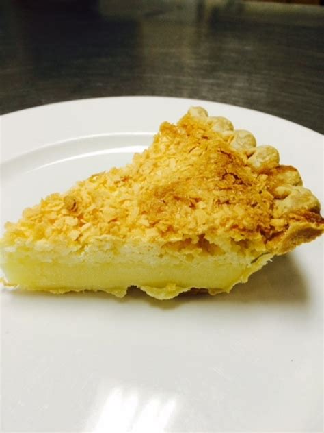 Buttermilk Coconut Pie (Slice) - Daily Specials - Delightful Dishes