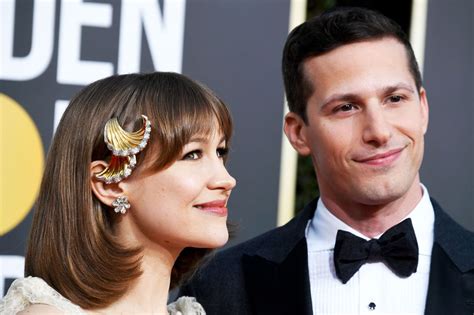 Joanna Newsom and Andy Samberg - Golden Globes Red Carpet 2019 • CelebMafia