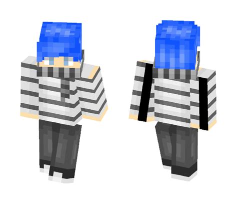 Download Blue Hair Guy Minecraft Skin for Free. SuperMinecraftSkins