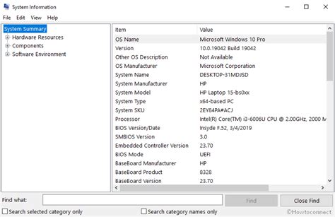 How to See System Information in Windows 10