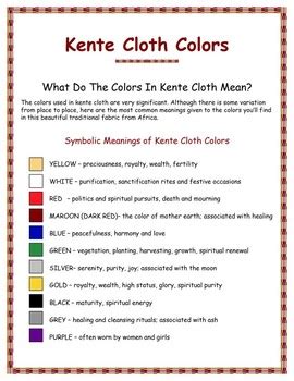 Kente Cloth Designs To Color - Volontariat