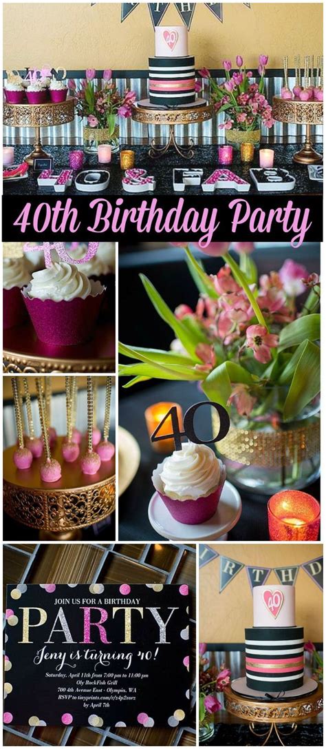 79 best 40th Birthday Party Ideas images on Pinterest | Atlanta, Band ...