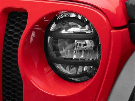 RedRock Jeep Wrangler Headlight Covers J184903 (18-24 Jeep Wrangler JL ...