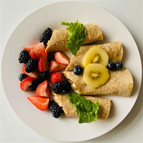 Pancakes with Fresh Fruits · Free Stock Photo