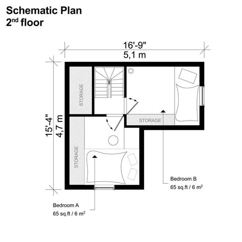 Small House 2 Floor Plans - floorplans.click