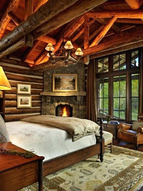 Rustic Log Cabin Interior