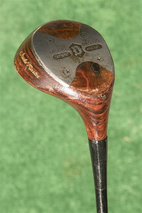 Wilson Gene Sarazen vintage wooden driver 1 wood - used golf club # ...