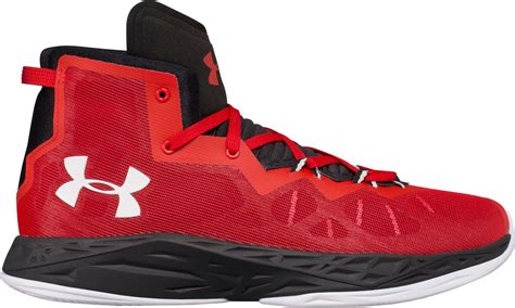 Under Armour Lightning 4 Basketball Shoes in Red/Black (Red) for Men - Lyst