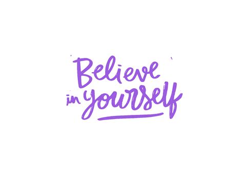 Believe in yourself ! by Istvan Robert Kiss on Dribbble