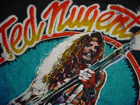 Vintage Ted Nugent Weekend Warriors Tour T-Shirt 1970s S