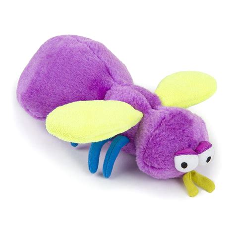 goDog Plush Dog Toy Purple One Size Suncatcher Supplies