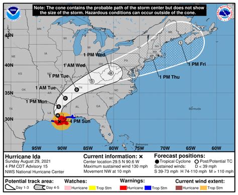 Hurricane Ida Update – 29 Aug, 2021 – 2225z | NBAA - National Business ...