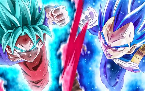 Goku vs Vegeta Dragon Ball Super 8K Wallpaper