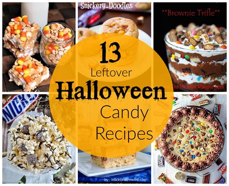 13 Leftover Halloween Candy Recipes | Cookies, Bars, & Dips