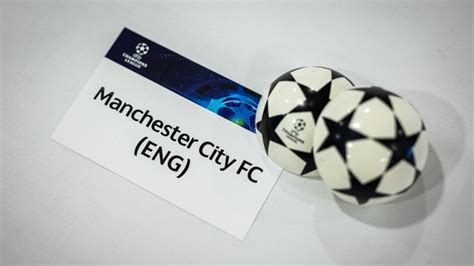 City's UEFA Champions League Group G fixtures confirmed