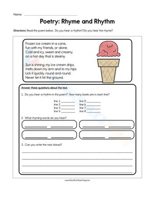 Free Printable Rhythm Worksheets for All Ages