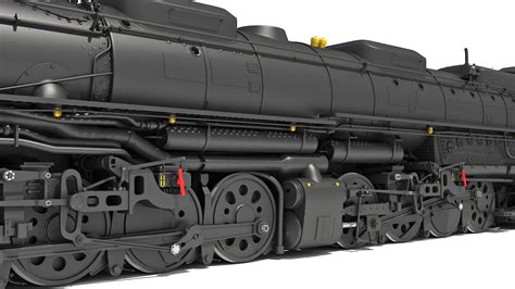 3D Model Steam Locomotive Big Boy Train - TurboSquid 2000796