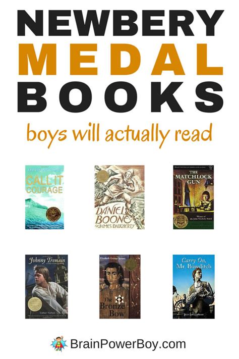 Newbery Medal Winners Boys will Actually Read!