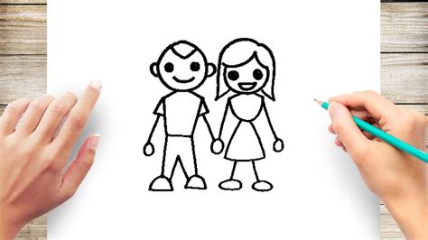 People Drawings Easy For Kids