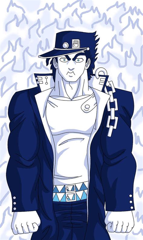 Jotaro very angry by Randonell on DeviantArt