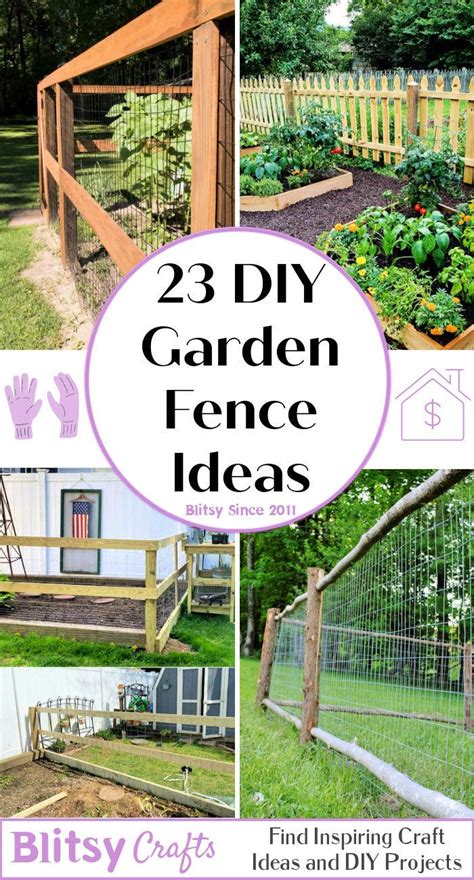 23 Durable DIY Garden Fence Ideas To Keep Your Gaden Safe