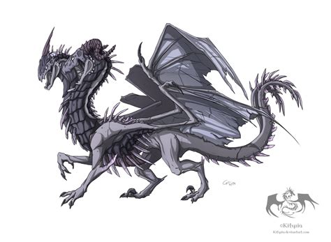 Undead Dragon by Kityria on DeviantArt