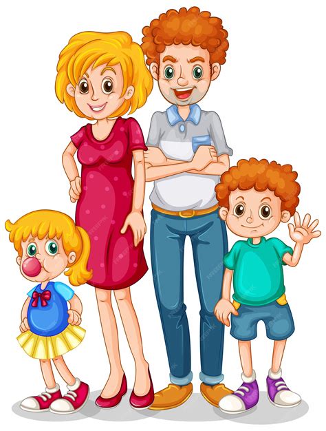 Nuclear Family Cartoon