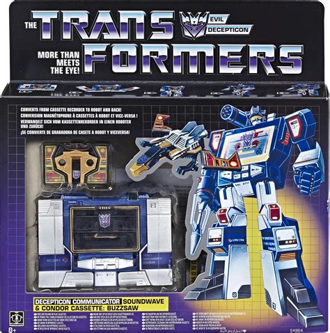 Transformers Vintage G1 Reissue Soundwave and Buzzsaw