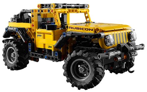 LEGO Technic Jeep Wrangler Ready for Minifig Off-Road Adventures