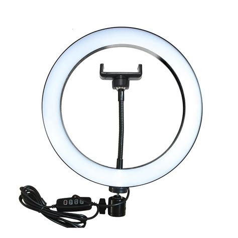 Buy 26CM LED STUDIO CAMERA RING LIGHT PHOTOGRAPHY WITH MOBILE HOLDER ...