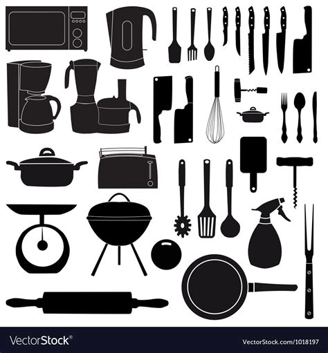 Cooking Utensils Vector at Vectorified.com | Collection of Cooking ...