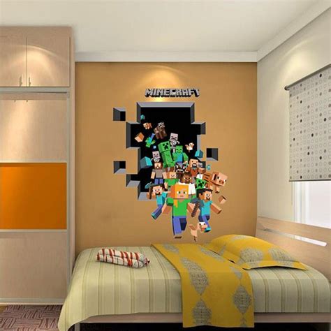 Minecraft #58 Wall Stickers For Kids Rooms