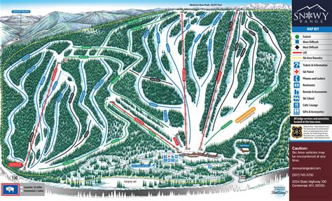 Snowy Range Ski & Recreation Area Trail Map | OnTheSnow