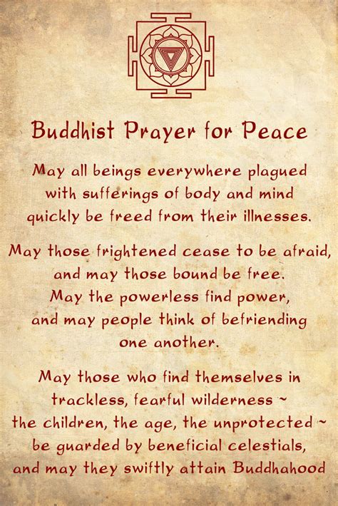 Buddhist Prayer for Peace : r/Buddhism