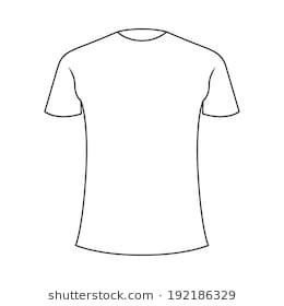 T Shirt Silhouette Vector at Vectorified.com | Collection of T Shirt ...